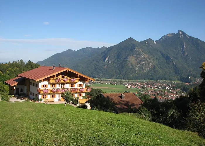 Hacher Josef - Bergpanorama | Chiemgau Karte *